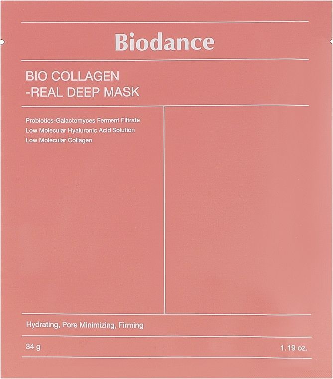 Купити Зміцнювальна колагенова маска для обличчя Bio-Collagen Real Deep Mask на Elune.com.ua