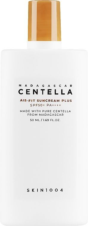 Купити Ультралегкий сонцезахисний крем із центелою Madagascar Centella Air-Fit Suncream Plus SPF50+ PA ++++ на Elune.com.ua