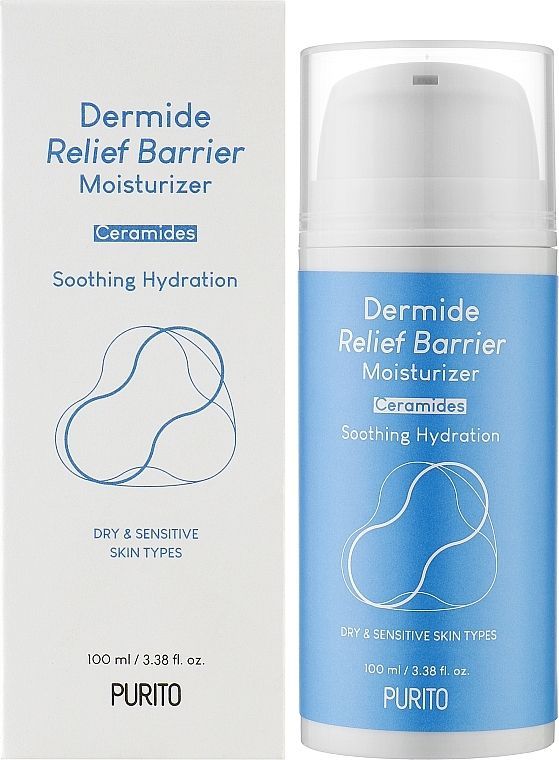 Купити Зволожувальний бар'єрний крем для обличчя Seoul Dermide Relief Barrier Moisturizer на Elune.com.ua
