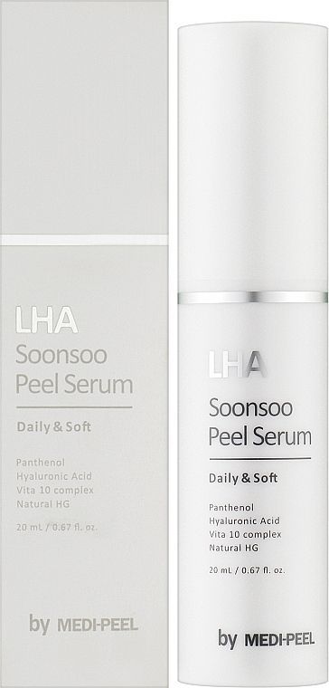 Купити Гіпоалергенна сироватка-пілінг з ліпогідроксикислота LHA Soonsoo Peel Serum на Elune.com.ua