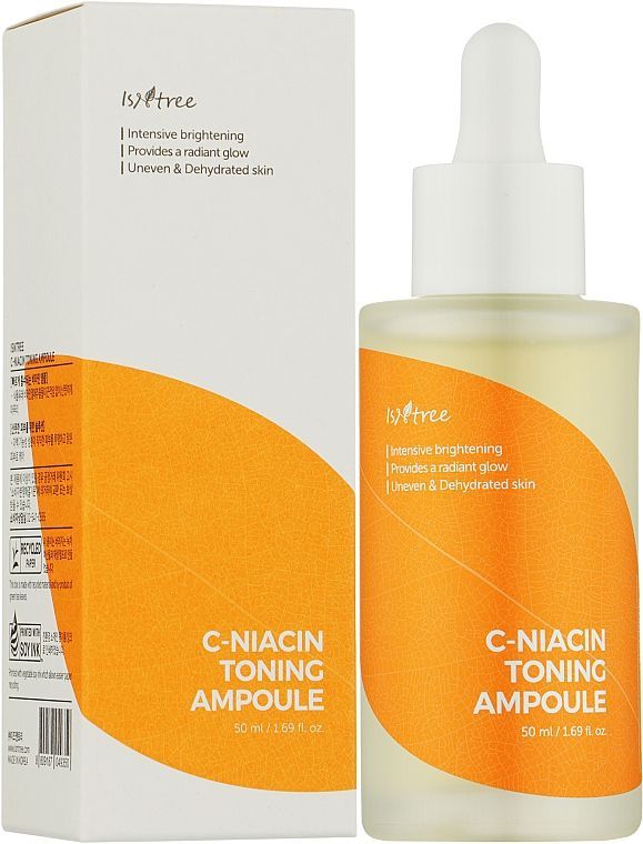 Купити Тонізуюча ампула з вітаміном С і ніацинамідом C-Niacin Toning Ampoule на Elune.com.ua