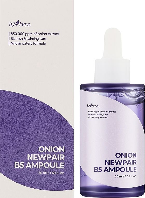 Купити Зволожувальна та регенерувальна сироватка з екстрактом цибулі Onion Newpair B5 Ampoule на Elune.com.ua