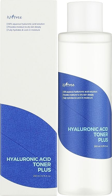 Купити Зволожувальний тонер з гіалуроновою кислотою Hyaluronic Acid Toner Plus на Elune.com.ua