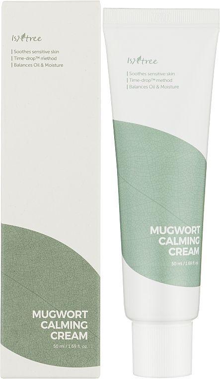 Купити Заспокійливий крем для обличчя з екстрактом полину Mugwort Calming Cream на Elune.com.ua