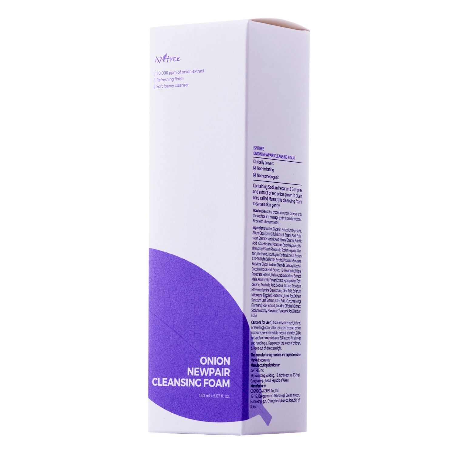 Купити Пінка для вмивання з екстрактом цибулі Onion Newpair Cleansing Foam на Elune.com.ua