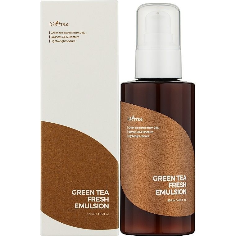 Купити Емульсія освіжаюча на основі зеленого чаю Green Tea Fresh Emulsion на Elune.com.ua
