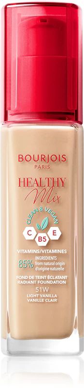 Купити Bourjois Крем тональний для обличчя Healthy Mix With Vitamin Clean & Vegan на Elune.com.ua