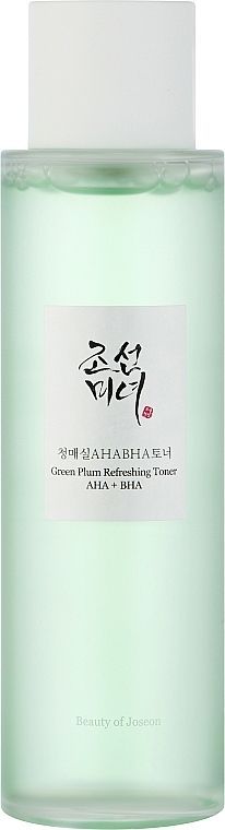 Купити Тонер із кислотами Green Plum Refreshing Toner AHA + BHA на Elune.com.ua
