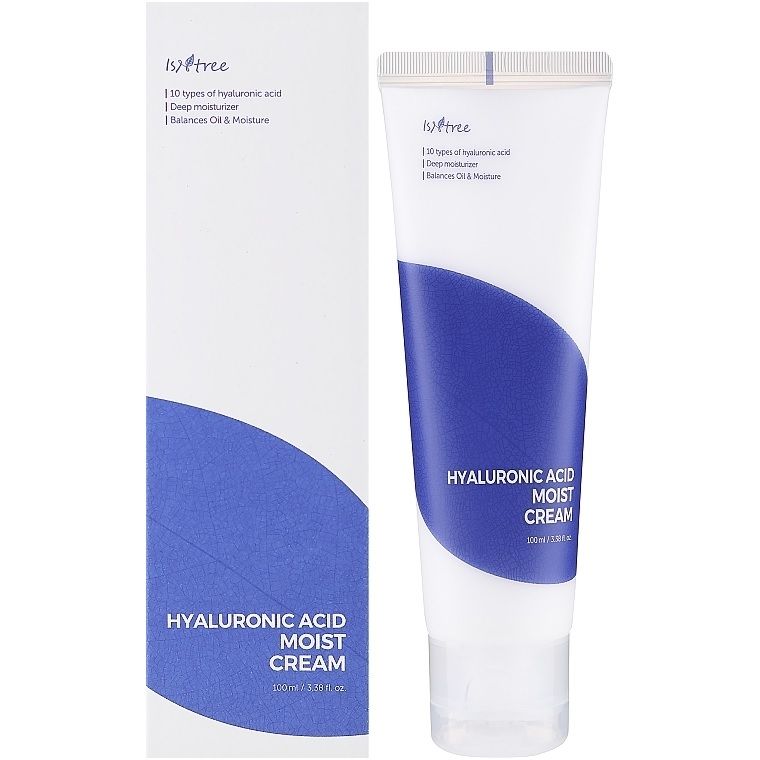 Купити Крем для глибокого зволоження шкіри Hyaluronic Acid Moist Cream на Elune.com.ua