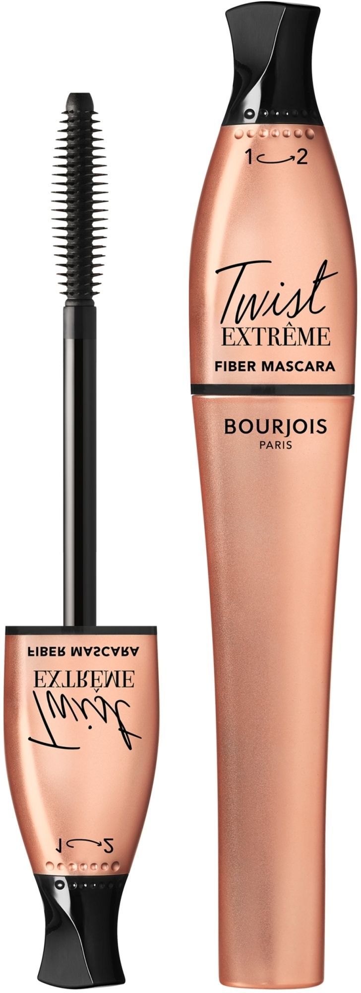 Купити Bourjois Туш для вій 8 г Twist Extreme Fiber Mascara на Elune.com.ua