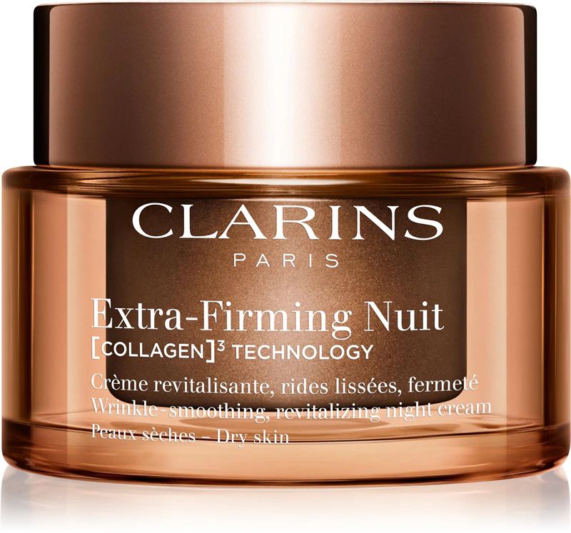 Купити Clarins Крем для обличчя антивіковий денний Extra-Firming Nuit Collagen 3 Technology на Elune.com.ua