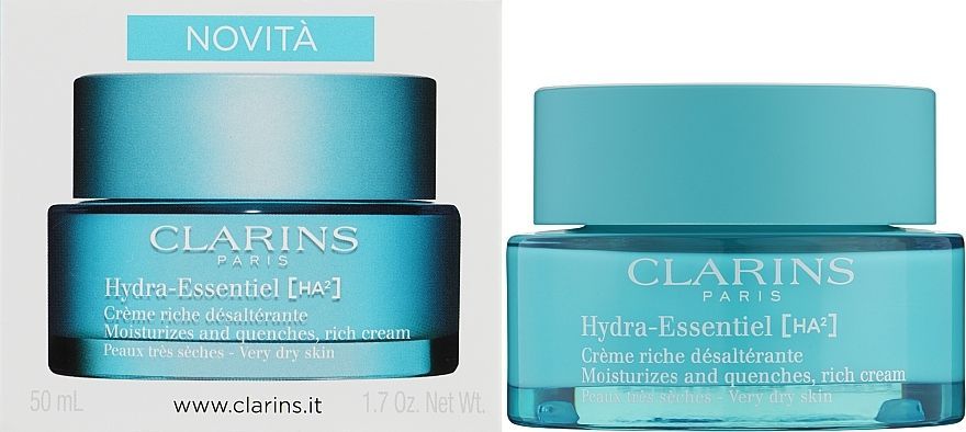 Купити Clarins Крем для обличчя для сухої шкіри Hydra Essentiel Creme Riche HA2 на Elune.com.ua