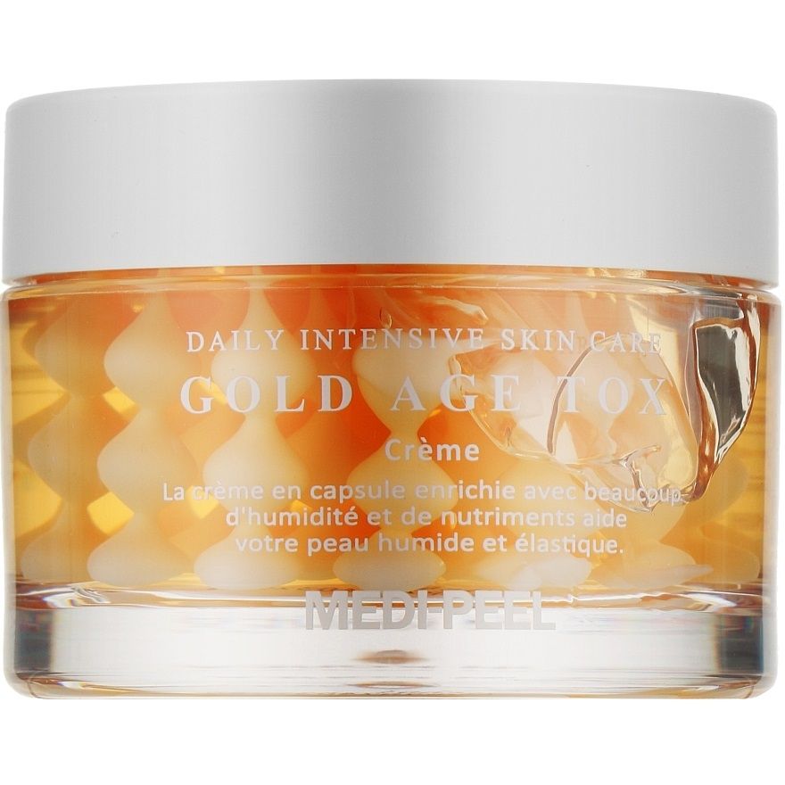 Купити Антивіковий крем нічний з живильними капсулами Gold Age Tox Cream на Elune.com.ua