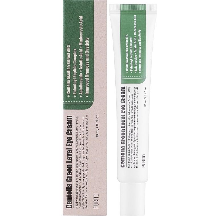 Купити Підтягувальний крем для повік з пептидами й центелою Centella Green Level Eye Cream на Elune.com.ua