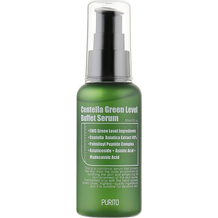 Купити Сироватка з екстрактом центели Centella Green Level Buffet Serum на Elune.com.ua