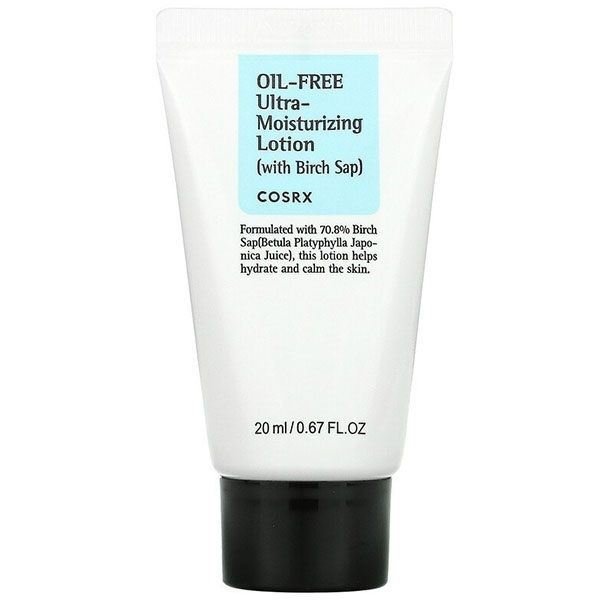 Купити Безолійний зволожувальний лосьйон Cosrx Oil-Free Ultra-Moisturizing Lotion with Birch Sap на Elune.com.ua