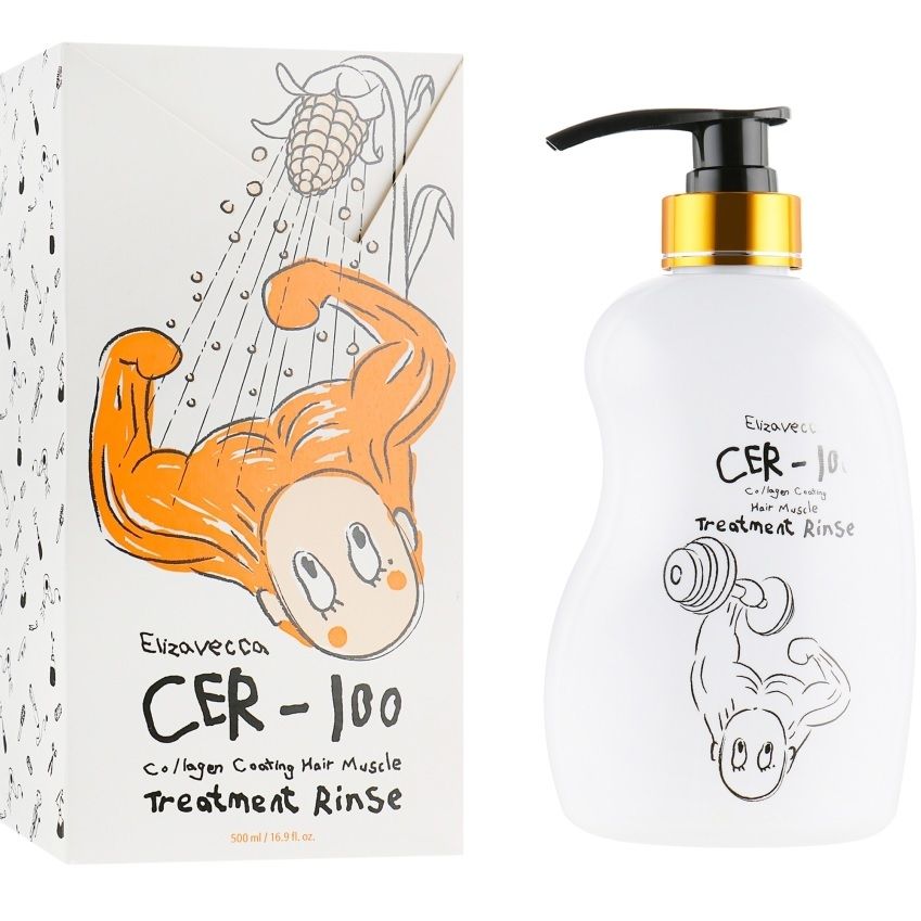 Купити Бальзам-ополіскувач для волосся CER-100 Collagen Coating Hair Muscle Treatment на Elune.com.ua