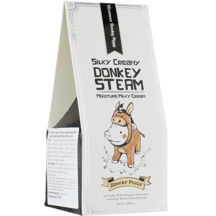 Купити Зволожуючий легкий крем Silky Creamy Donkey Steam Moisture Milky Cream на Elune.com.ua
