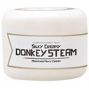 Купити Зволожуючий легкий крем Silky Creamy Donkey Steam Moisture Milky Cream на Elune.com.ua