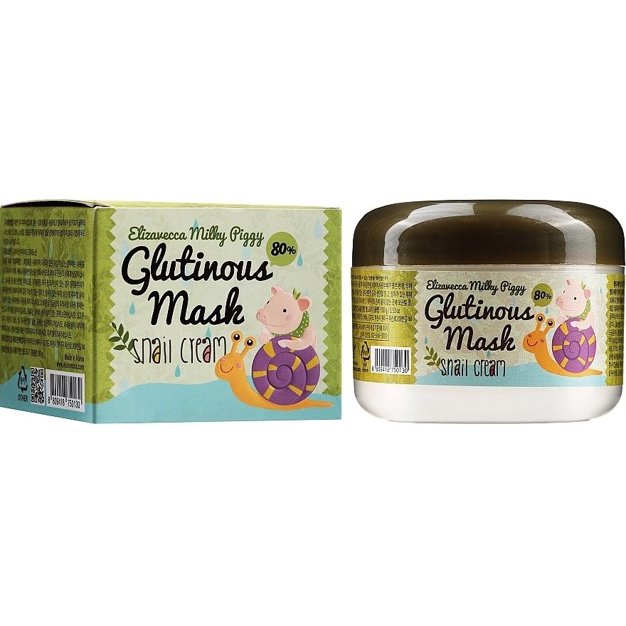 Купити Крем-маска нічна з муцином равлика Face Care Milky Piggy Glutinous Mask Snail Cream на Elune.com.ua