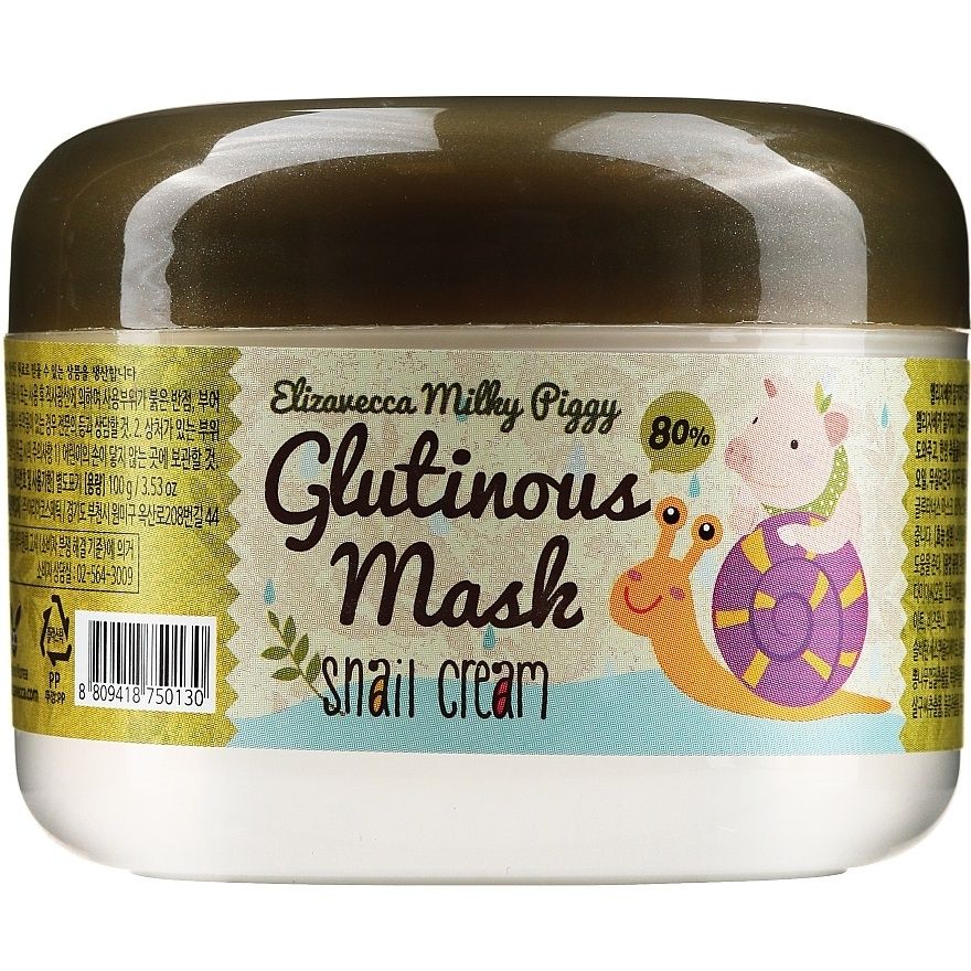 Купити Крем-маска нічна з муцином равлика Face Care Milky Piggy Glutinous Mask Snail Cream на Elune.com.ua