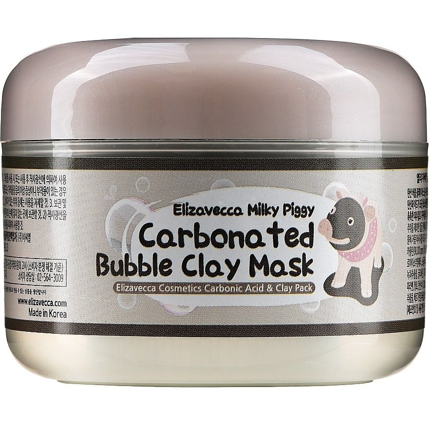 Купити Маска для обличчя глиняно-бульбашкова Face Care Milky Piggy Carbonated Bubble Clay Mask на Elune.com.ua