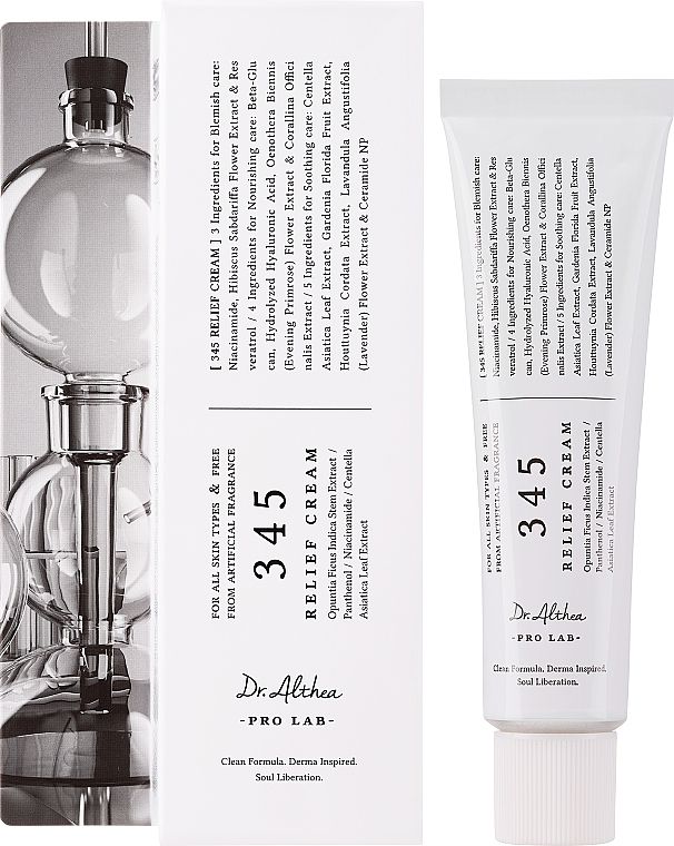 Купити Відновлювальний крем з ніацинамідом Dr. Althea 345 Relief Cream на Elune.com.ua