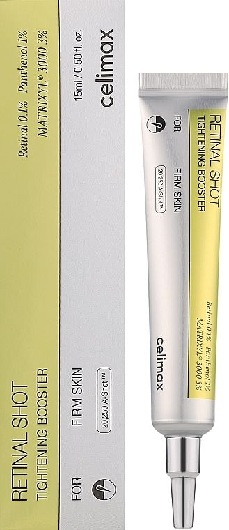 Купити Підтягувальний крем-бустер для обличчя з ретинолом Celimax The Vita A Retinal Shot Tightening Booster на Elune.com.ua