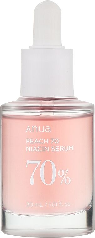 Купити Освітлювальна сироватка з персиковою водою Anua Peach 70% Niacinamide Serum на Elune.com.ua