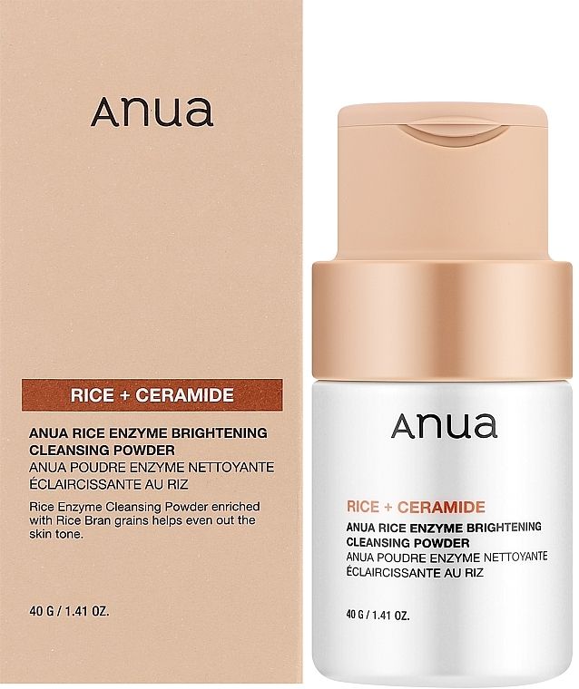 Купити Ензимна пудра на основі рисового борошна Anua Enzyme Brightening Cleansing Powder на Elune.com.ua