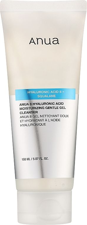 Купити Зволожувальний гель для вмивання Anua 8 Hyaluronic Acid Hydrating Gentle Foaming Cleanser на Elune.com.ua