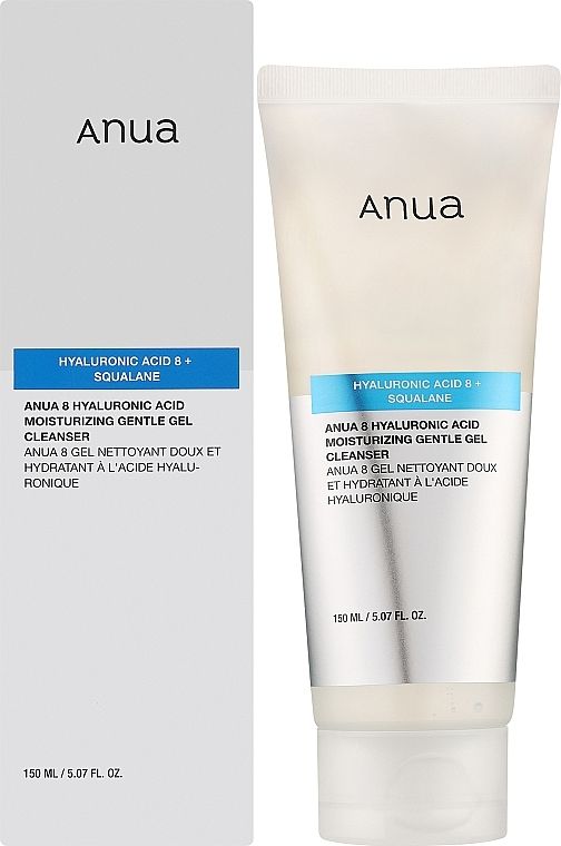 Купити Зволожувальний гель для вмивання Anua 8 Hyaluronic Acid Hydrating Gentle Foaming Cleanser на Elune.com.ua
