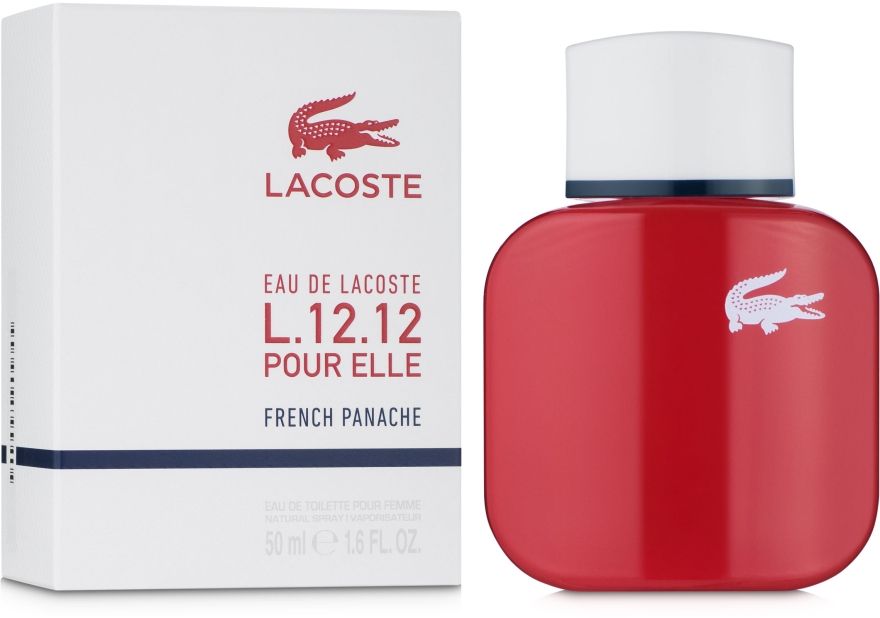Купити Lacoste L.12.12 Pour Elle French Panache Туалетна вода на Elune.com.ua