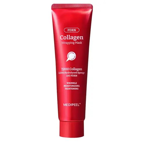 Купити Маска-плівка з низькомолекулярним колагеном Medi Peel Collagen Glow Wrapping Mask на Elune.com.ua