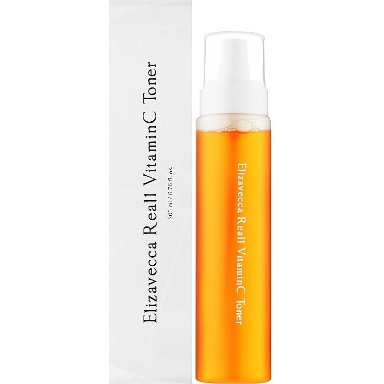 Купити Освітлювальний тонер-спрей з вітаміном С Real1 VitaminC Toner на Elune.com.ua