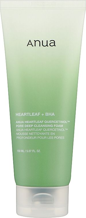 Купити Пінка для глибокого очищення Anua Heartleaf Quercetinol Pore Deep Cleansing Foam на Elune.com.ua