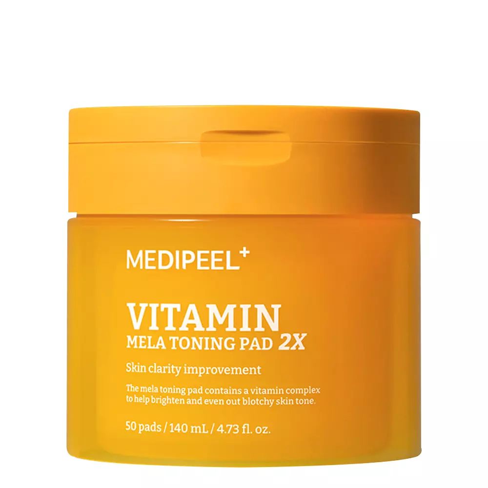 Купити Тонізуючі вітамінні педи для обличчя Medi Peel Vitamin Mela Toning Pad 2X на Elune.com.ua
