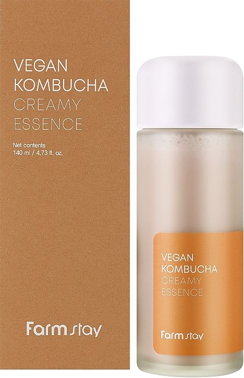 Купити Кремова есенція для обличчя з комбучею Vegan Kombucha Creamy Essence на Elune.com.ua