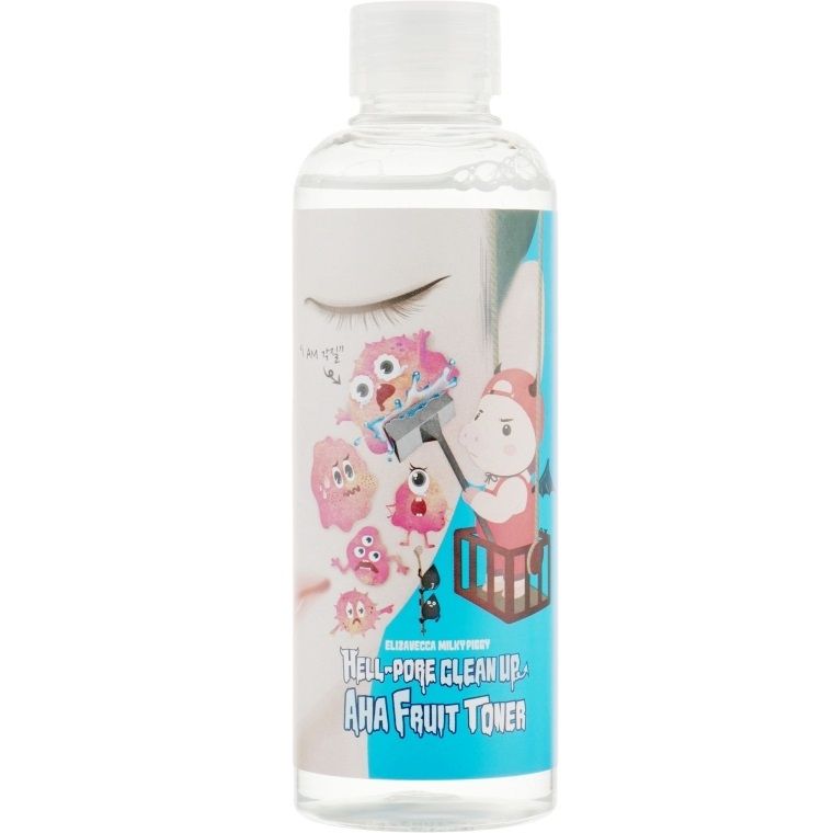 Купити Пілінг-тонер з фруктовими кислотами Face Care Hell-Pore Clean Up Aha Fruit Toner на Elune.com.ua