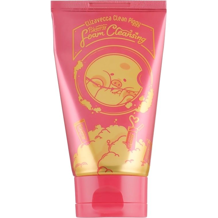 Купити Ніжна пінка для вмивання Clean Piggy Pink Energy Foam Cleansing на Elune.com.ua