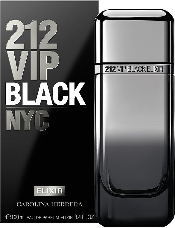Купити Carolina Herrera 212 VIP Black Elixir Парфумована вода на Elune.com.ua