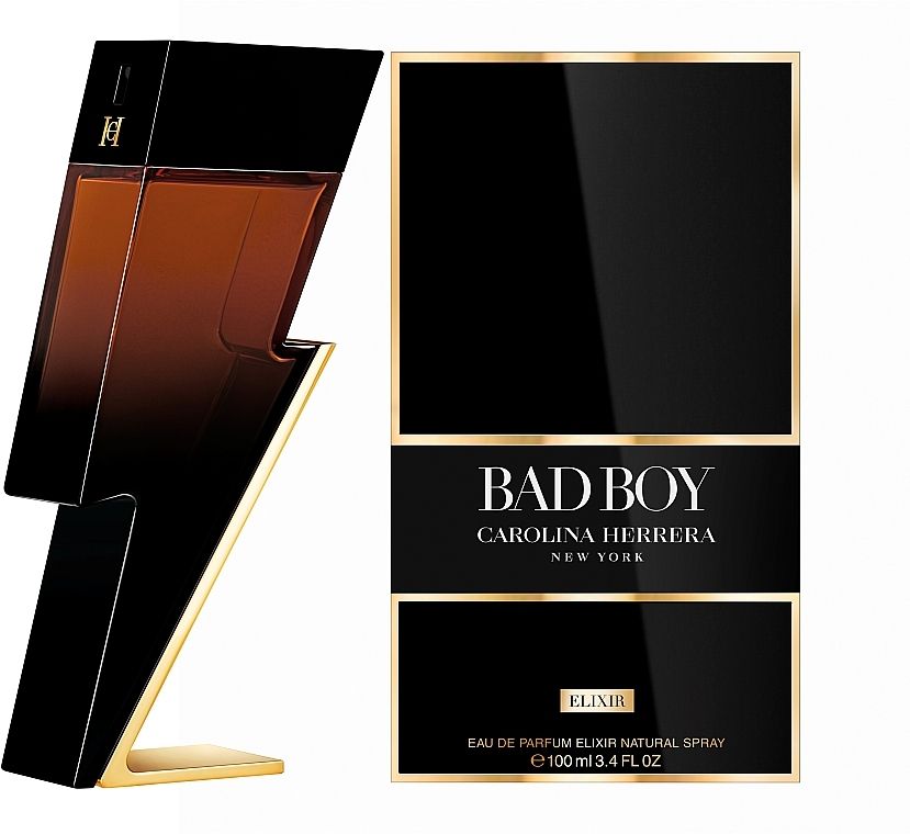 Купити Carolina Herrera Bad Boy Elixir Парфумована вода на Elune.com.ua