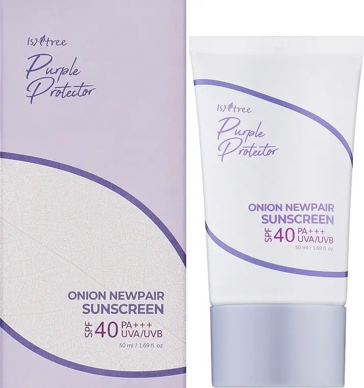 Купити Сонцезахисний крем з екстрактом муана Onion Newpair Sunscreen SPF/СПФ 40+ PA++++ на Elune.com.ua