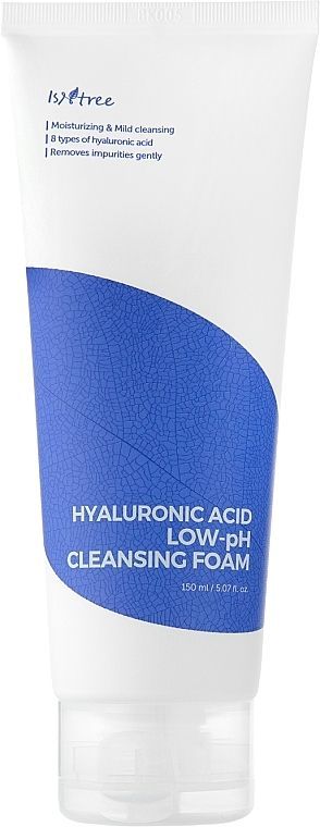 Купити Пінка для вмивання з низьким рівнем рН Hyaluronic Acid Low pH Cleansing Foam на Elune.com.ua
