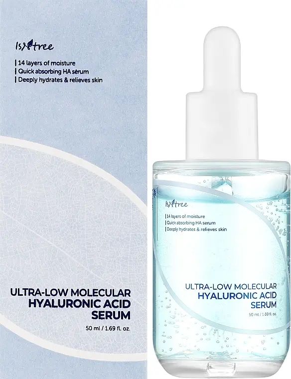 Купити Сироватка з низькомолекулярною гіалуроновою кислотою Ultra-Low Molecular Hyaluronic Acid Serum на Elune.com.ua
