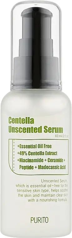 Купити Сироватка з екстрактом центелли без олій Centella Unscented Serum на Elune.com.ua