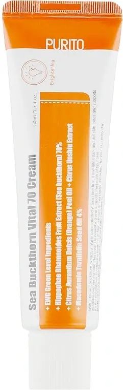 Купити Вітамінний крем з обліпихою і мандаринами Sea Buckthorn Vital 70 Cream на Elune.com.ua