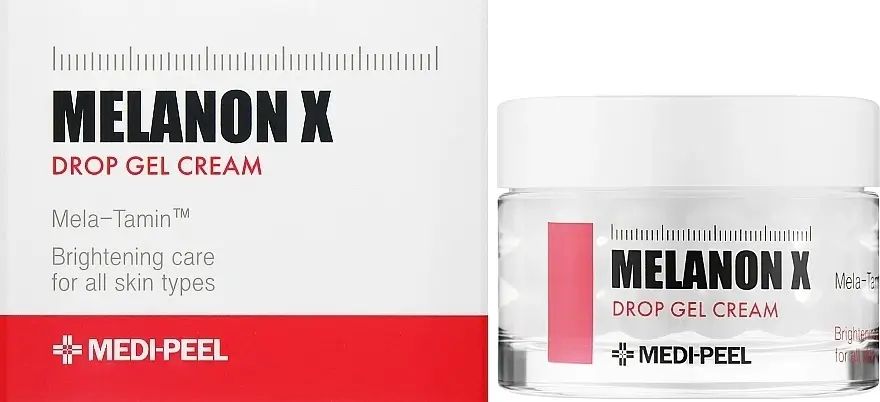 Купити Капсульний освітлювальний гель-крем із ретинолом Melanon X Drop Gel Cream на Elune.com.ua
