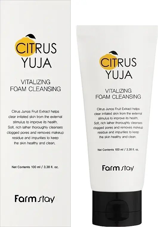 Купити Пінка для вмивання з екстрактом юзу Citrus Yuja Vitalizing Foam Cleansing на Elune.com.ua