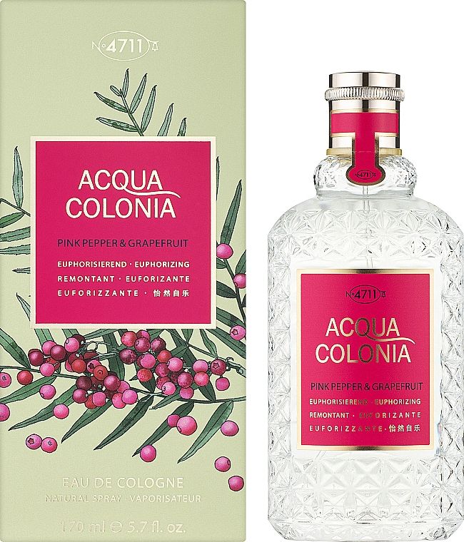 Купити Maurer & Wirtz 4711 Acqua Colonia Pink Pepper & Grapefruit Одеколон на Elune.com.ua